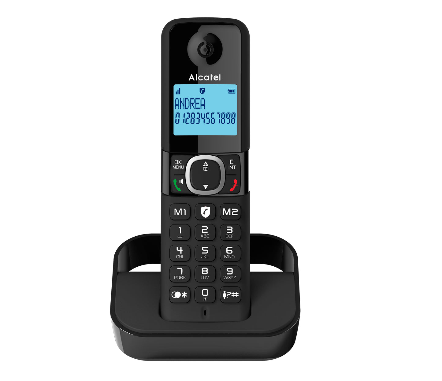 ALCATEL TELEFONE DEC F860 PRETO