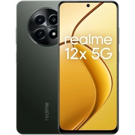 Smartphone Realme 12X 6GB/ 128GB/ 6.6"/ 5G/ Negro Brillante