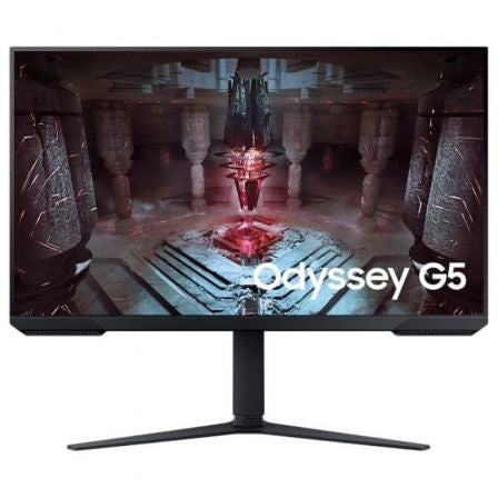 Samsung Odyssey G5 S27CG510EU - G51C Series - monitor LED - 27\1 - 2560 x 1440 QHD @ 165 Hz - VA - 300 cd/m² - 3000:1 - HDR10 - 1 ms - 2xHDMI, DisplayPort - negro
