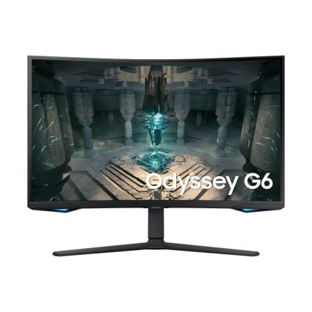 Smart Monitor Gaming Curvo Samsung Odyssey G6 S32BG650EU/ 32"/ QHD/ 1ms/ 240Hz/ VA/ Multimedia/ Regulable en altura/ Smart TV/ Negro