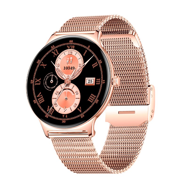 COOL SMARTWATCH ULTRATHIN + 2 STRAPS (AMOLED, CALLS, ULTRATHIN) PINK