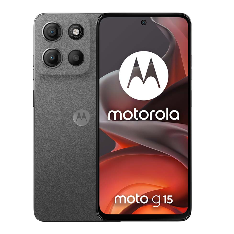 MOTOROLA MOTO G15 6.72" FHD+ 8GB/256GB 8MP/50MP GRAVITY GRAY