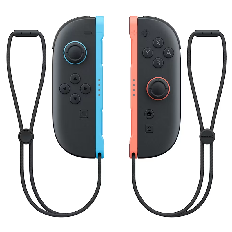PAR DE JOY-CON PARA NINTENDO SWITCH 2 - AZUL CLARO/VERMELHO CLARO