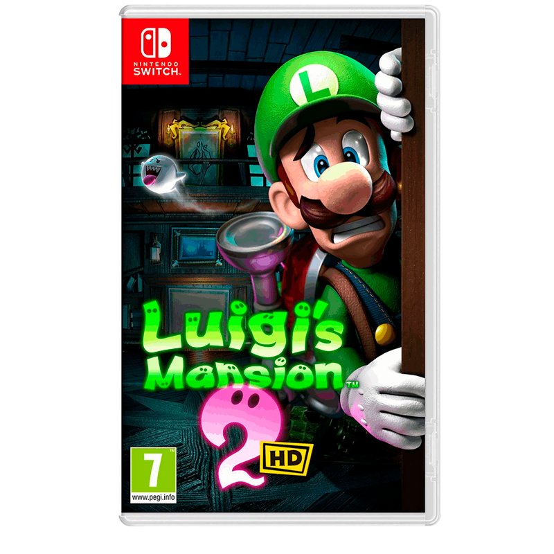 NINTENDO SWITCH LUIGIS MANSION 2 HD