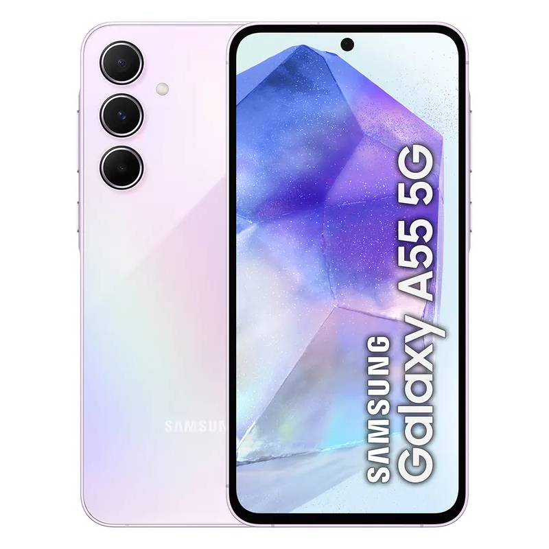 SAMSUNG A55 6.60" FHD+ A556 8GB/128GB 32MP/50MP (5G) DS AWESOME LILAC