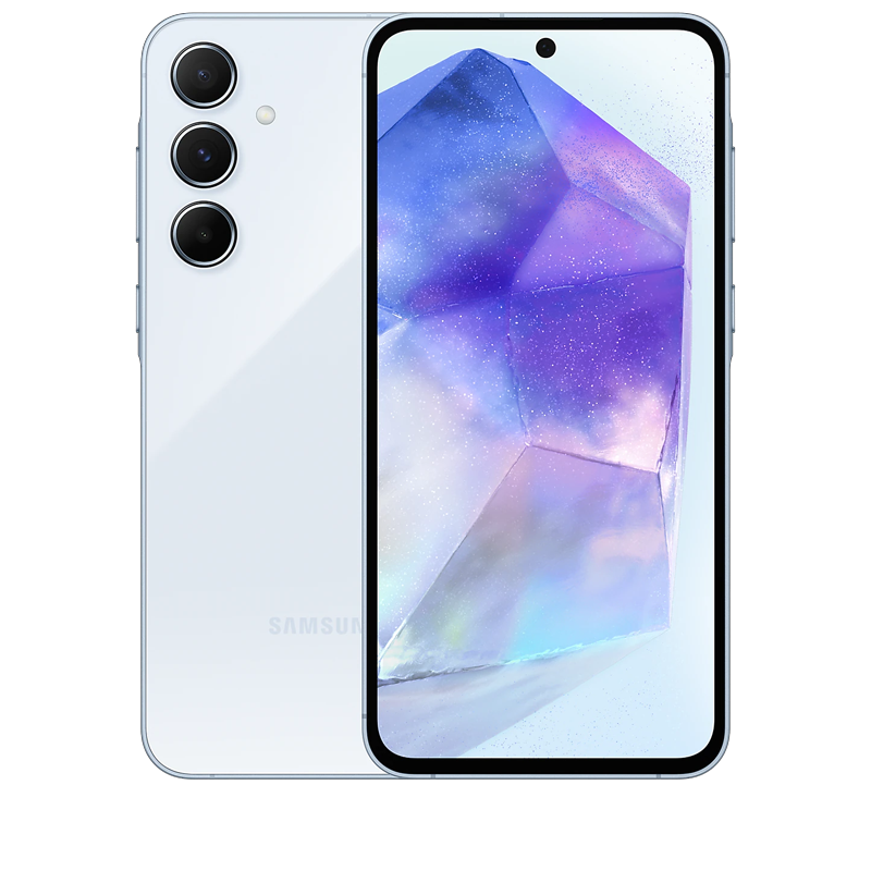 SAMSUNG A55 6.60" FHD+ A556 8GB/256GB 32MP/50MP (5G) DS AWESOME ICE BLUE