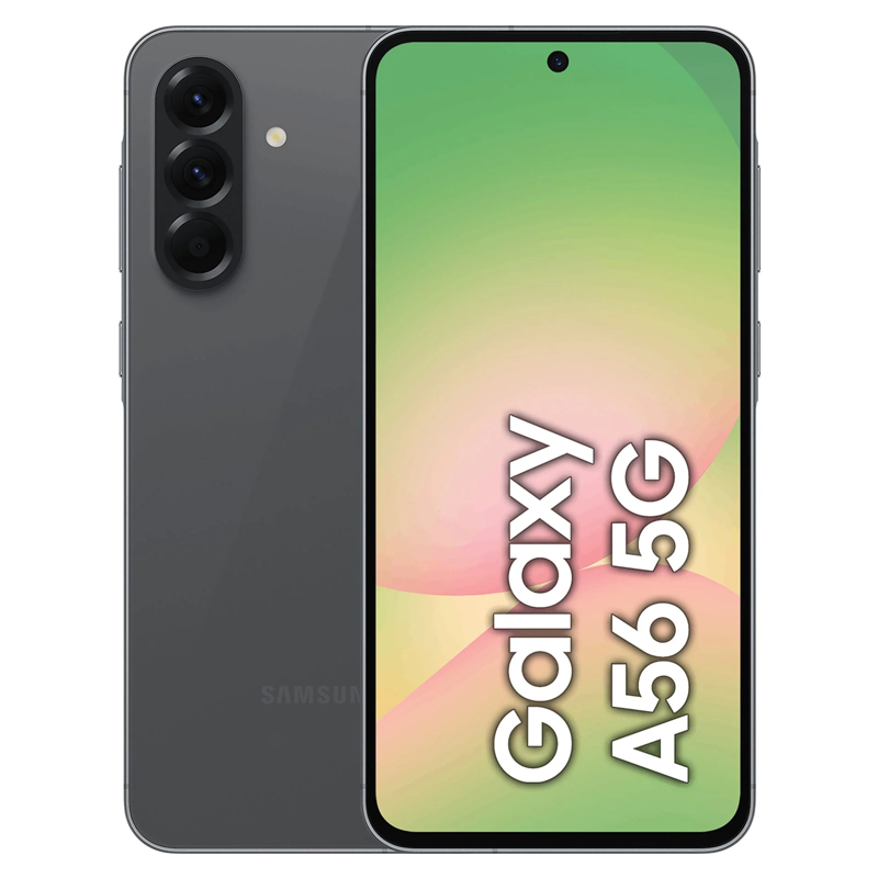 SAMSUNG A56 6.7" FHD+ A566 8GB/256GB 12MP/50MP (5G) DS INCRÍVEL GRAFITE