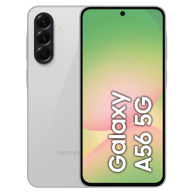 SAMSUNG A56 6.7" FHD+ A566 8GB/256GB 12MP/50MP (5G) DS INCRÍVEL CINZA CLARO