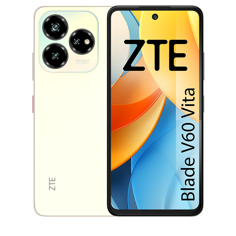 ZTE BLADE V60 VITA 6,6" HD+ 6+10 GB/256 GB 8 MP/50 MP DOURADO.