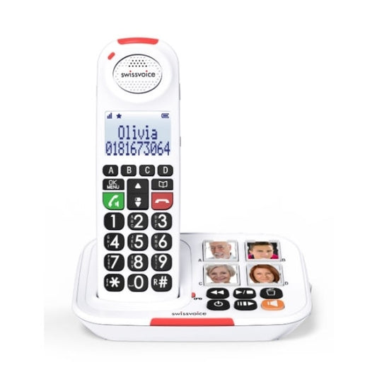 TELEFONE SWISSVOICE DEC XTRA 2155 EU BRANCO.