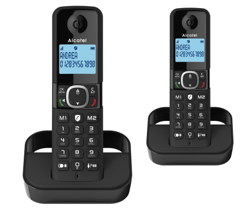 ALCATEL TELEFONE DEC F860 DUO PRETO