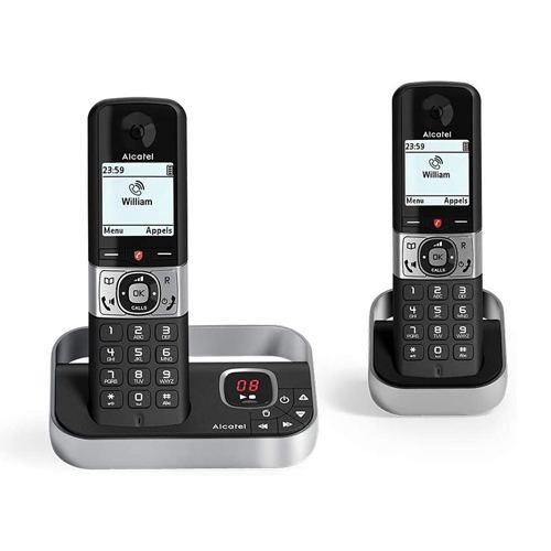 ALCATEL TELEFONE DEC F890 VOICE DUO PRETO