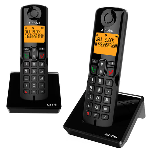 ALCATEL TELEFONE DEC S280 DUO PRETO