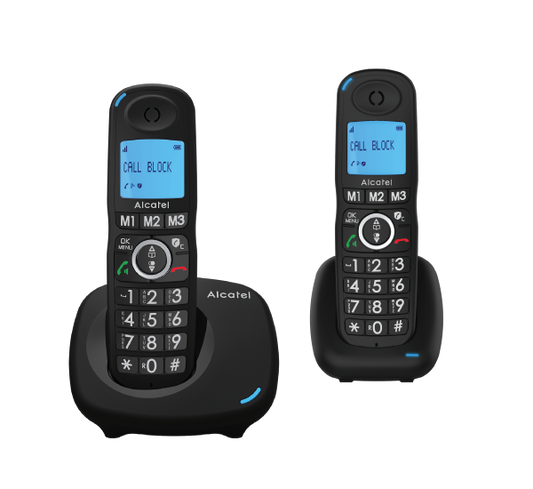 TELEFONE ALCATEL DEC XL535 DUO PRETO.
