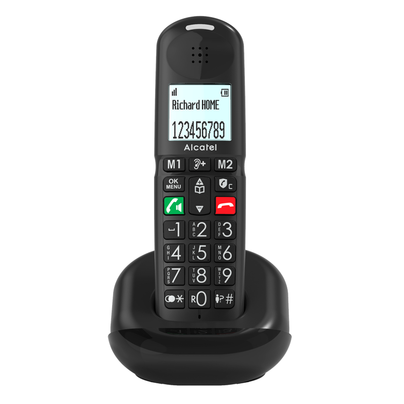 ALCATEL TELEFONE DEC XL685 PRETO