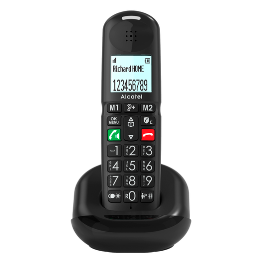 ALCATEL TELEFONE DEC XL685 PRETO