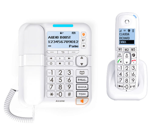 ALCATEL TELEFONE DEC XL785 COMBO BRANCO