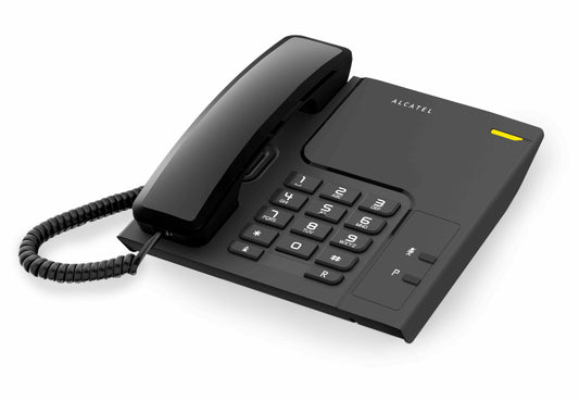 ALCATEL TELEFONO FIJO COMPACTO T26 NEGRO