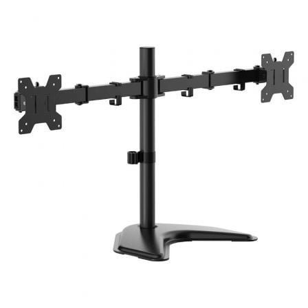 Suporte de secretária para monitor duplo Aisens DT32TSR-285/Rotação/Inclinável/Até 10 kg