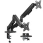 Suporte de mesa com contrapeso Aisens DT32TSR-357 para 2 monitores/Rotação/Inclinável/até 9 kg