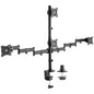 Aisens DT27TSR-379 Suporte de secretária para 4 monitores e TV/Rotação/Inclinável/Até 8 kg