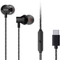 Auriculares Intrauditivos Aiwa ESTM-50USB-C/BK/ con Micrófono/ USB Tipo-C/ Negros