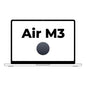Apple Macbook Air 13,6"/ M3 8-Core CPU/ 8Gb/ 512Gb SSD/ 10-Core GPU/ Medianoche