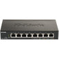 Switch D-Link DGS-1100-08PV2 8 Puertos/ RJ-45 10/100/1000 PoE