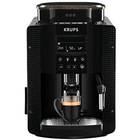 Cafetera Expreso Krups Essential Pisa EA81P070/ 1450W/ 15 Bares/ Negra