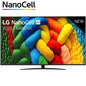 Televisor LG NanoCell 65NANO81A6A 65"/ Ultra HD 4K/ Smart TV/ WiFi