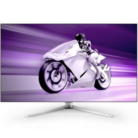Monitor Gaming Philips Ambiglow 42M2N8900 41.5"/ 4K/ 0.1ms/ 138Hz/ OLED/ Multimedia/ Blanco