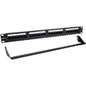 Patch Panel Phasak PU 2424/ 24 Puertos/ Cat.6/ Altura 1U/ Gestión de Cables