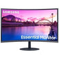Monitor Curvo Samsung Essential Monitor S39C S27C390EAU/ 27"/ Full HD/ Multimedia/ Negro