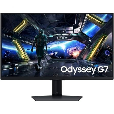 Smart Monitor Gaming Samsung Odyssey G7 G70D S27DG702EU 27"/ 4K/ 1ms/ 144Hz/ IPS/ Multimedia/ Regulable en altura/ Smart TV/ Negro