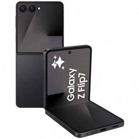 Smartphone Samsung Galaxy Z Flip7 12GB/ 256GB/ 6.9"/ 5G/ Negro Oscuro