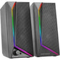 Altavoces Mars Gaming MS72/ 15W/ 2.0/ Negros