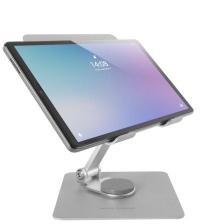Suporte convertível para tablet Mars Gaming MA-RST até 13"/cinza prateado