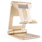 Suporte para smartphone/tablet TooQ PH-KEOPS-ALBA/dourado
