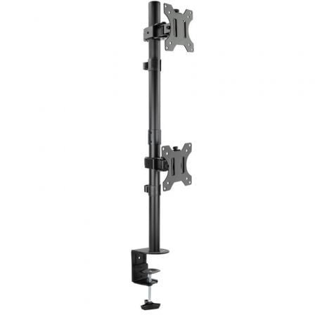 TooQ DB1233TNV-B Suporte de secretária para monitor duplo/giratório/inclinável/até 8 kg