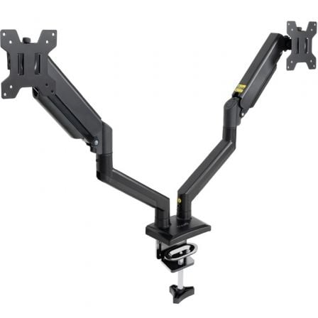 TooQ DB1434TNR-B Suporte de mesa para 2 monitores/até 10 kg