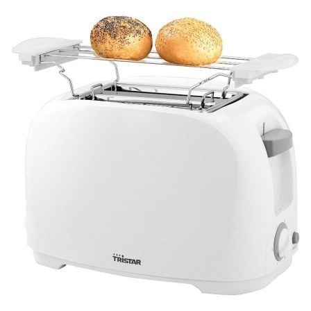 TOSTADOR DE PAN TRISTAR BR-1013- 800W - 2 RANURAS CORTAS - 6 NIVELES DE TOSTADO - FUNCIÓN CANCELAR/CALENTAR/EXPULSIÓN AUTOMÁTICA - CALIENTA PANECILLOS