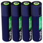 Pack de 4 Pilas AAA Trust 25671/ Recargables