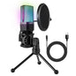 Micrófono Woxter Mic Studio 65 RGB/ USB 2.0