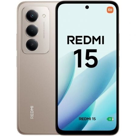 Smartphone Xiaomi Redmi 15 6GB/ 128GB/ "/ Gris