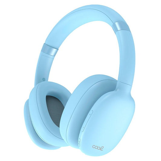COOL STEREO BLUETOOTH HEADPHONES ROLLER HELMETS SKY BLUE
