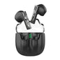 COOL STEREO BLUETOOTH HEADPHONES DUAL POD EARBUDS VISION BLACK