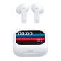 AUSCULTADORES BLUETOOTH ESTÉREO LEGAIS COM LCD E AMBIENTE BRANCO