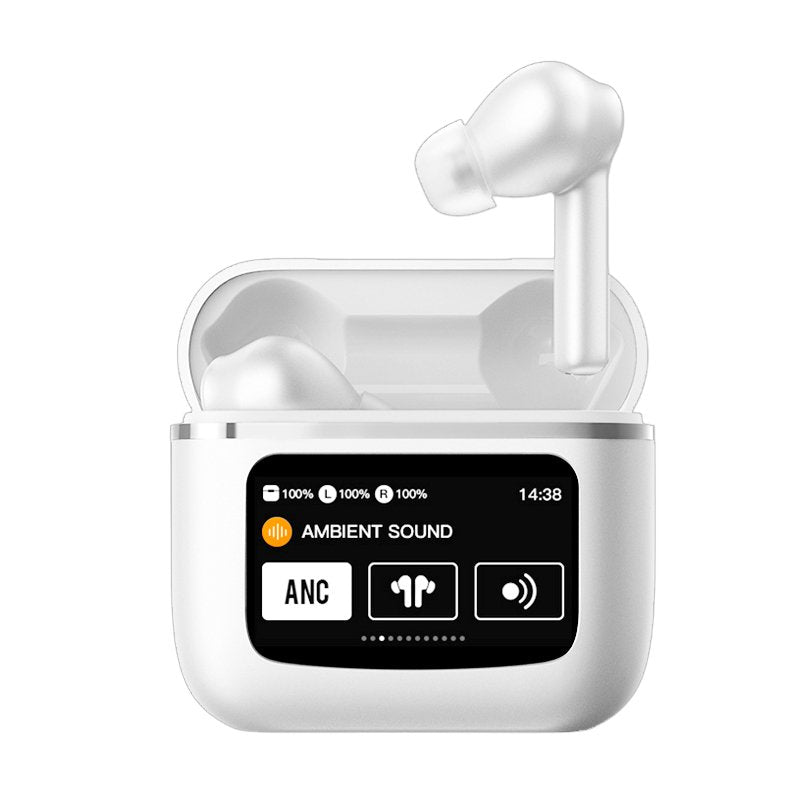AUSCULTADORES ESTÉREO LEGAIS BLUETOOTH LCD TOUCH BRANCO