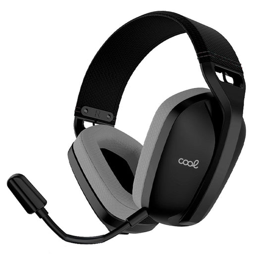 COOL STEREO HEADPHONES PC / PS4 / PS5 BLACK (3 IN 1: WIRELESS / BLUETOOTH / JACK) NEWTON