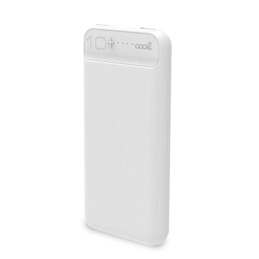 COOL BATERIA EXTERNA POWER BANK 10.000 MAH (2 X USB / 2A)  BOSTON BLANCO